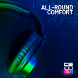 4Gamers C6-100 Light Up Gaming Headset for XBOX, PS4/PS5, Switch, PC - KOODOO