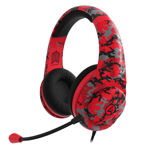 4Gamers MARAUDER Gaming Headset for XBOX, PS4/PS5, Switch, PC - Red Camo - KOODOO