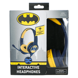 Batman Blue Kids Interactive Headphones - KOODOO