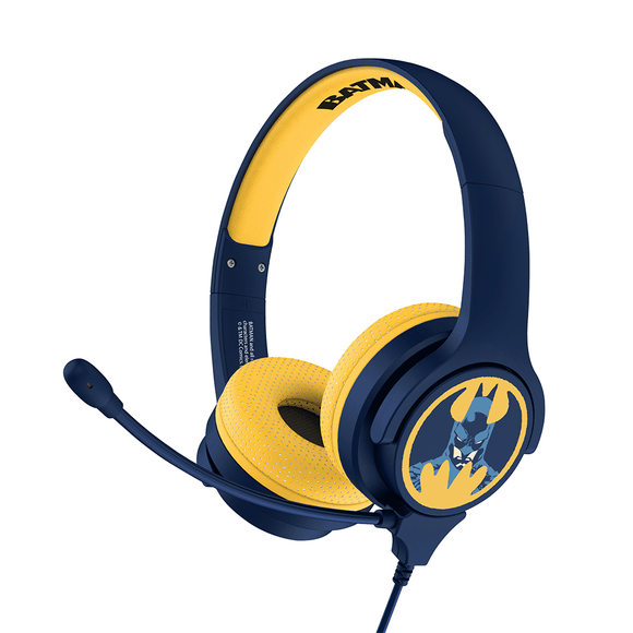 Batman Blue Kids Interactive Headphones - KOODOO