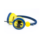 Batman Caped Crusader Blue Kids Core Headphones - KOODOO