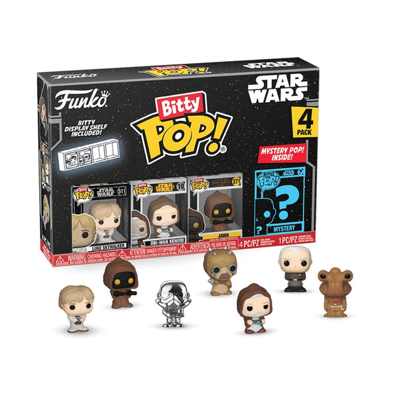 Funko Bitty Pop! Star Wars: 4 Pack - Series 1 - KOODOO