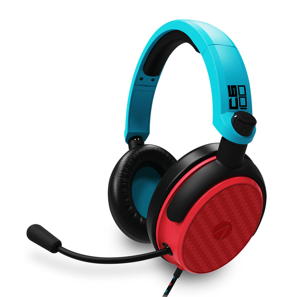 Multiformat Stereo Gaming Headset - C6-100 Blue& Red - KOODOO
