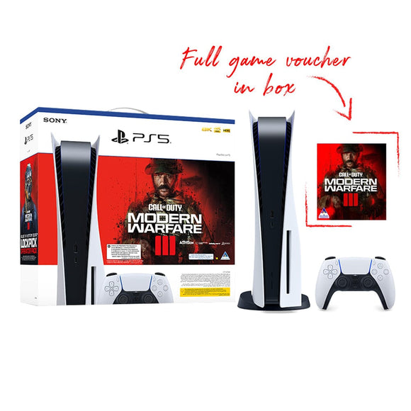 PS5 + Call Of Duty: Modern Warfare III (Voucher) Bundle - KOODOO