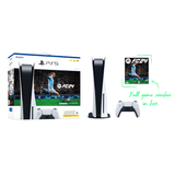 PS5 + EA Sports FC 24 (Voucher) Bundle - KOODOO