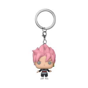 Funko Pocket Pop! Keychain - Dragon Ball Super - Super Saiyan Rose Goku Black (Glow in the Dark) - KOODOO