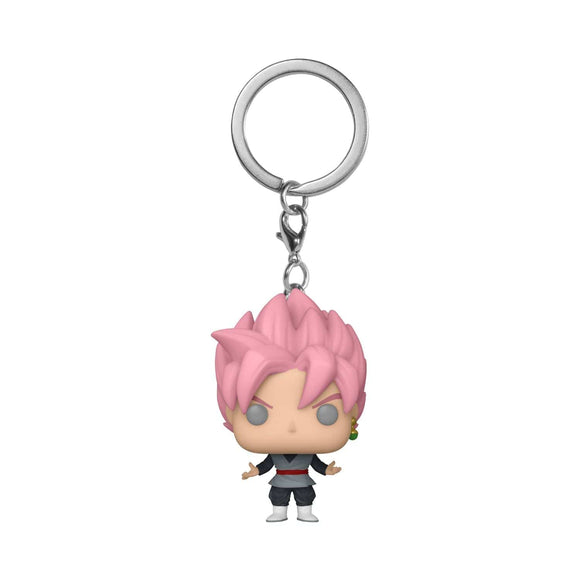 Funko Pocket Pop! Keychain - Dragon Ball Super - Super Saiyan Rose Goku Black (Glow in the Dark) - KOODOO