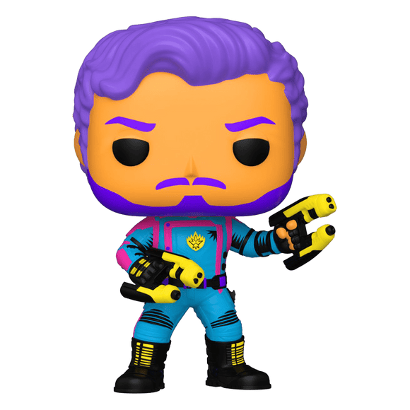 Funko Pop! Marvel Studios: Guardians Of The Galaxy 3 - Star-Lord (Blacklight - Special Edition) - KOODOO