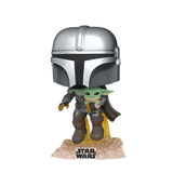 Funko Pop! Star Wars: Mandalorian with Child - KOODOO