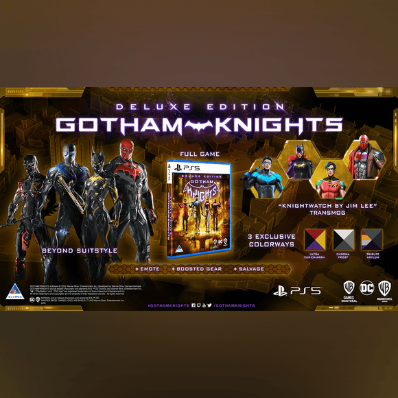Gotham Knights Deluxe Edition (PS5) | KOODOO