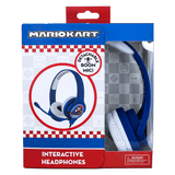 Nintendo Mariokart Blue Kids Interactive Headphones - KOODOO