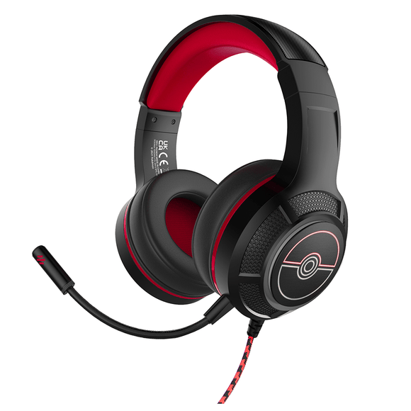 PRO G4 Pokémon Poké Ball Over-Ear Wired Gaming Headphones - KOODOO