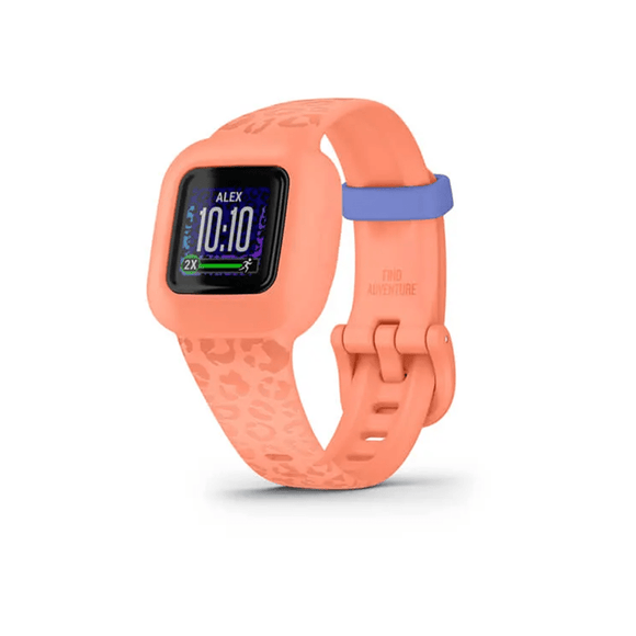 Garmin Vívofit jr. 3 - Peach Leopard - KOODOO