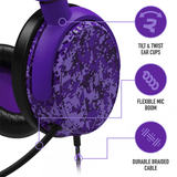 Multiformat Stereo Gaming Headset - C6-100  Digital Purple - KOODOO