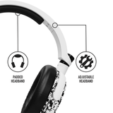 Multiformat Stereo Gaming Headset - C6-100  Digital White/Black - KOODOO