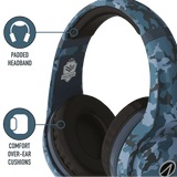 Multiformat Camo Stereo Gaming Headset - Midnight - KOODOO