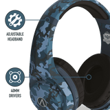Multiformat Camo Stereo Gaming Headset - Midnight - KOODOO