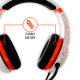 Metallic Multiformat Stereo Gaming -Abstract Orange - KOODOO