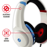 Metallic Multiformat Stereo Gaming Headset - Red & Blue - Neon - KOODOO
