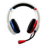 Metallic Multiformat Stereo Gaming Headset - Red & Blue - Neon - KOODOO